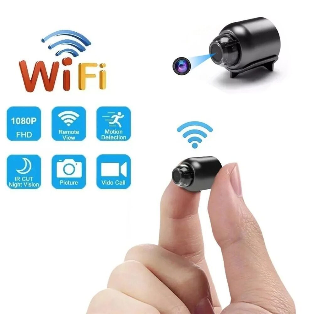 NEW X5 Mini Camera HD1080P Compact Wireless WIFI Camera with Cyclic Recording Function Suitable for Outdoor Camping at Home