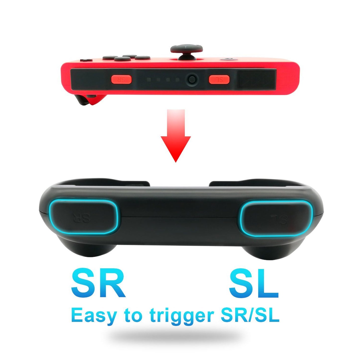 DOBE Joystick Grip Used For the Left&Right of Switch Joy-Pad TNS-851B